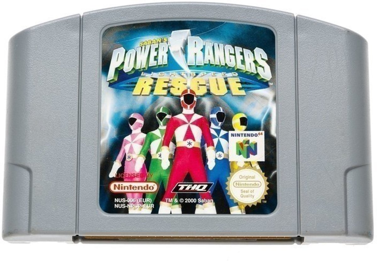 Power Rangers: Lightspeed Rescue - Nintendo 64 [N64] Game PAL